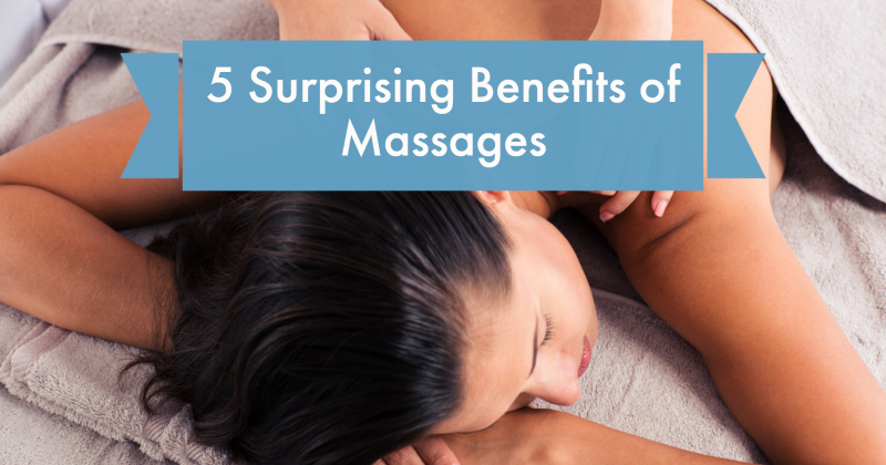 5 Surprising Benefits of Massages