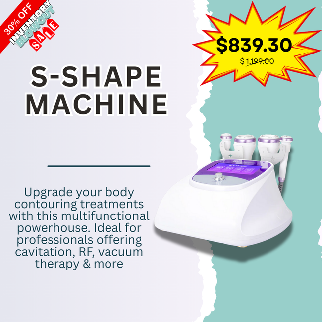 Mini S SHAPE 30K Ultrasonic Cavitation Machine