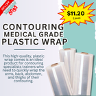 Contouring Medical Grade Plastic Wrap