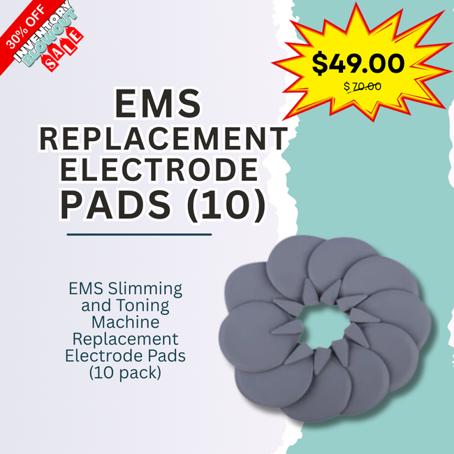 EMS Replacement Electrode Pads (10)
