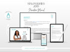 Beauty Business 12 Month Marketing Plan | Branding | Skincare Planner | Business Plan | Social Media Marketing | Facebook | Instagram