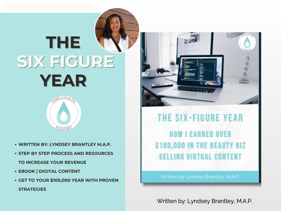 Six Figure Year | eBook | Online Money Guide | Instant Download | Digital Content | Online Business | Digital Content