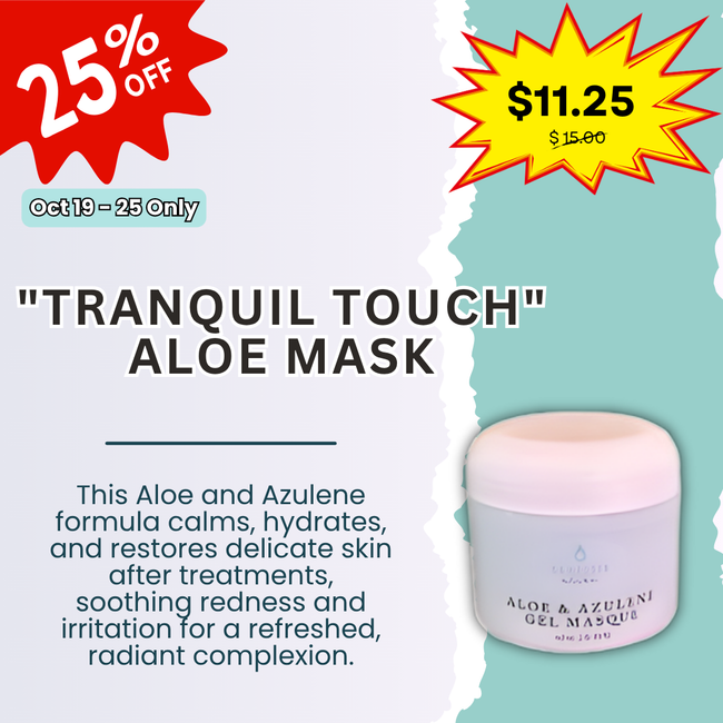 "Tranquil Touch" Aloe Mask