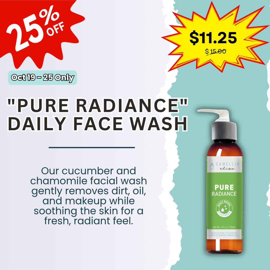 "Pure Radiance" Daily Face Wash