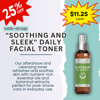 "Soothing and Sleek" Daily Facial Toner
