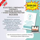 Electro Lymphatic Therapy Training Manual + Video Demonstration Access (Physical Book)