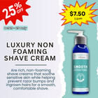 Luxury Non Foaming Shave Cream