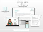 Beauty Business 12 Month Marketing Plan | Branding | Skincare Planner | Business Plan | Social Media Marketing | Facebook | Instagram