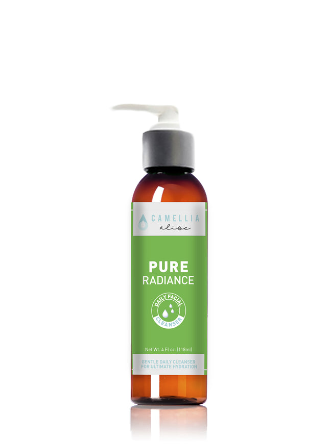 Our cucumber and chamomile Vegan formulated daily facial wash cleanses the skin  removing dirt, SPF, oil, makeup and sweat while leaving your skin feeling smooth and radiant. Free from Parabens, Gluten, and Sulfates.